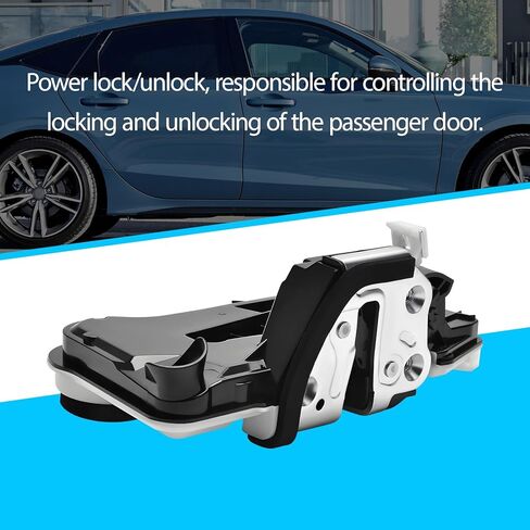 Door Latch Lock Actuator Front Right Passenger Side Fits for Honda Civic 2022-2025 Accord 2018-2025 Replace 72110-TVA-A01 72110-TVA-A02 in Saudi Arabia