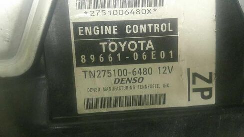 Engine ECM Electronic Control Module Fits 06 Camry 89661-06E01 8966106E01 in Saudi Arabia