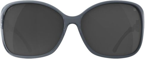 Spy Optic Women's Fiona Butterfly Sunglasses, Translucent Stone Blue Gray Fade, 63mm in Saudi Arabia