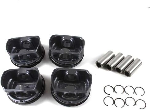 مجموعة مكابس وحلقات المحرك STD 76.5 ملم متوافقة مع EA111 E03C107065 1.6L CLRA 2011-2016 in Kuwait