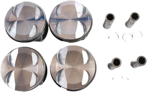 مجموعة المكبس والحلقة 4x 11257589348 77 ملم STD مجموعة متوافقة مع R55 R56 R57 R58 R60 Cooper Countryman Paceman 2006-2016 in Saudi Arabia