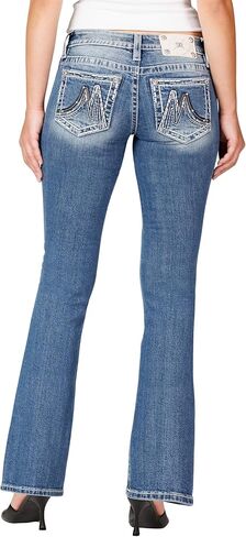 Miss Me Women's Maddox Mid-Rise Bootcut Jeans in Saudi Arabia