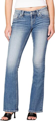 Miss Me Women's Maddox Mid-Rise Bootcut Jeans in Saudi Arabia