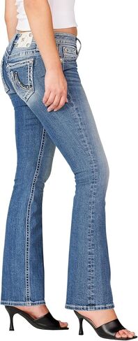 Miss Me Women's Maddox Mid-Rise Bootcut Jeans in Saudi Arabia