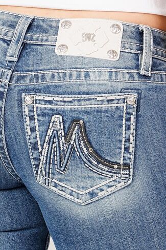 Miss Me Women's Maddox Mid-Rise Bootcut Jeans in Saudi Arabia