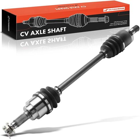 A-Premium CV Axle Shaft Assembly - Compatible with Honda Big Red 700 2009 2010 2011 2012 2013 - Front Right Passenger Side, Replace# 44250-HL1-A01, 42220-HL1-A01, 44250HL1A01, 42220HL1A01 in Saudi Arabia