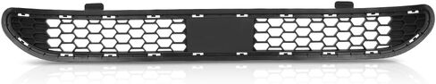 G-PLUS Chrome Front Bumper Upper Grille Grill Insert, Compatible with Sonata 2015 2016 2017 (Black) in Saudi Arabia