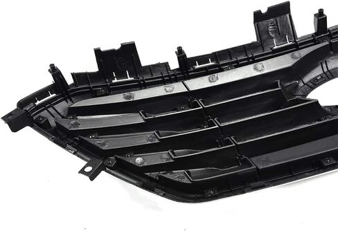 G-PLUS Chrome Front Bumper Upper Grille Grill Insert, Compatible with Sonata 2015 2016 2017 (Black) in Saudi Arabia
