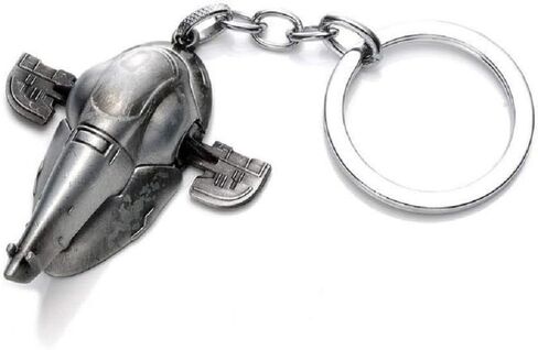 سلسلة مفاتيح Sci-Fi Bounty Hunter Ship Slave I - سحر معدني قابل للجمع للمفاتيح أو حقيبة الظهر أو الهدايا in Kuwait