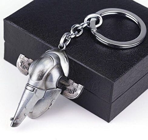 سلسلة مفاتيح Sci-Fi Bounty Hunter Ship Slave I - سحر معدني قابل للجمع للمفاتيح أو حقيبة الظهر أو الهدايا in Kuwait