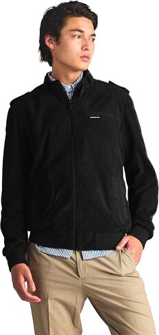 Members Only Men's Soft Suede Iconic Jacket |Slim Fit| in Kuwait