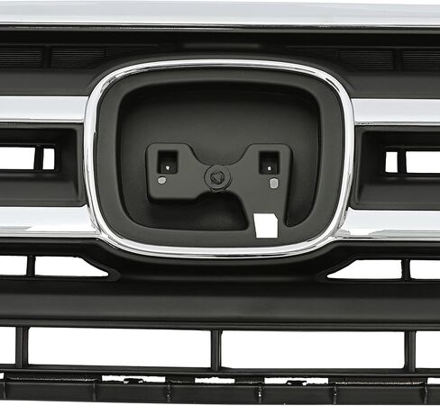 Front Grille Compatible with 2011 2012 2013 Honda Odyssey Replacement for HO1202107 HO1217105 Silvery+Black Bumper Grill Plastic in Saudi Arabia