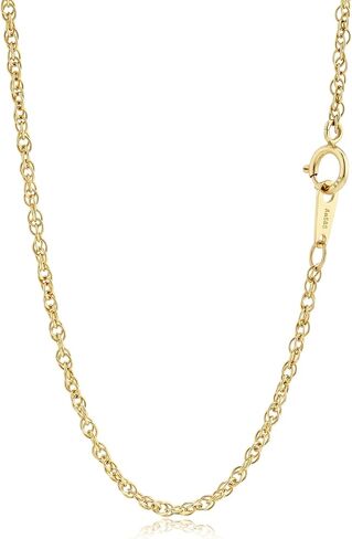 14K Gold Chain Necklace Dainty 1.8mm Thin Twisted Singapore Link Chain Necklace for Women Men Hypoallergenic Non-Tarnish 16-24 Inch in Saudi Arabia