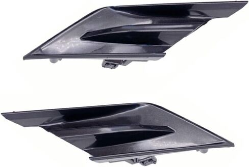2Pcs Front Bumper Grille Trim Cover Front Bumper Insert Bezel Trim Fit for 2018 2019 2020 Toyota Camry L LE XLE in Saudi Arabia