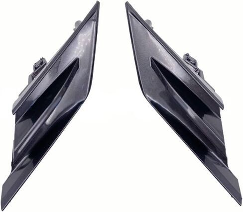 2Pcs Front Bumper Grille Trim Cover Front Bumper Insert Bezel Trim Fit for 2018 2019 2020 Toyota Camry L LE XLE in Saudi Arabia
