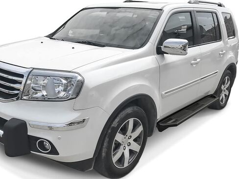 Tuxtreme 6.5in Side Stainless Steel Running Boards Compatible with Honda Pilot 2009-2015 & Acura MDX 2009-2013 (Nerf Bars Side Steps Side Bars) in Kuwait