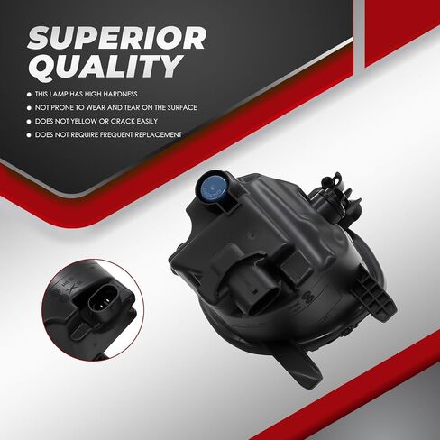 Front Fog Light Assembly Compatible with 3 Series F30 F35 320i 328d 330e 428i 435i 430i 440i 2012-2018 Passenger and Driver Side Lamp 63177315559 63177315560 Not Halogen in Saudi Arabia