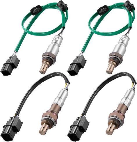 مستشعر الأكسجين BDFHYK مستشعر O2 المنبع، متوافق مع Honda Accord 2010-2011، Odyssey 2011-2013، Pilot 2009-2013، Ridgeline، Crosstour 2012، Accord Crosstour TL، 250-24785 4 قطع in Kuwait