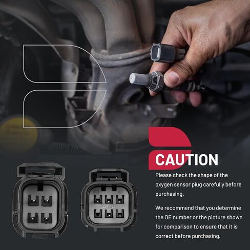 مستشعر الأكسجين BDFHYK مستشعر O2 المنبع، متوافق مع Honda Accord 2010-2011، Odyssey 2011-2013، Pilot 2009-2013، Ridgeline، Crosstour 2012، Accord Crosstour TL، 250-24785 4 قطع in Kuwait