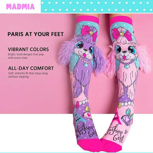 جوارب MADMIA Coco in Paris بطول الركبة - جوارب ملونة للأطفال والكبار in Kuwait