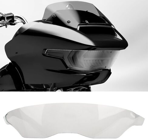 غطاء المصباح الأمامي أغطية حماية للمصابيح الأمامية يناسب 2023-في وقت لاحق Harley Road Glide FLTRX FLTRXSE FLTRXSTSE (دخان خفيف) in Kuwait