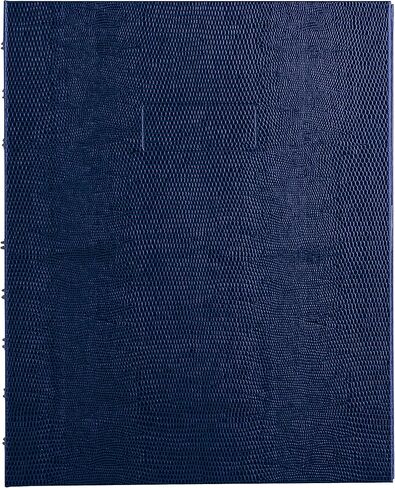 Blueline NotePro™ Executive Notebook, Indexing System, Refillable, Hard Cover, 9.25" x 7.25", 150 Ruled Pages, Indigo Blue (A7150.BLU) in Saudi Arabia
