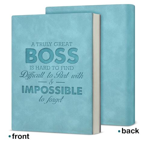 Best Boss Journal Notebook Gifts for Women Men, Appreciation Gifts for Leader Manager Mentor, a Truly Great Boss Is Hard to Find Leather Writing Notebook in Saudi Arabia