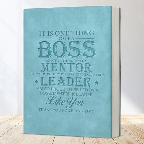 Boss Journal Notebook Appreciation Gifts for Men Women, Thank You Gifts for Mentor Leader, It Is One Thing to Be a Boss Leather Writing Notebook in Saudi Arabia