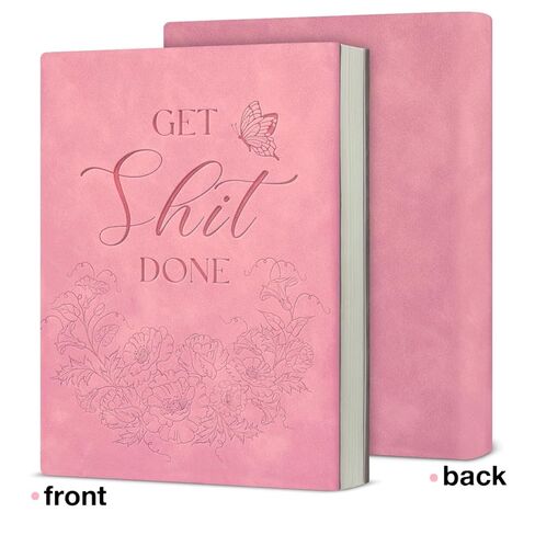 Motivational Notebook Gift for Women Get It Done Wreath Journal for Female Coworkers Friends Staffs in Saudi Arabia