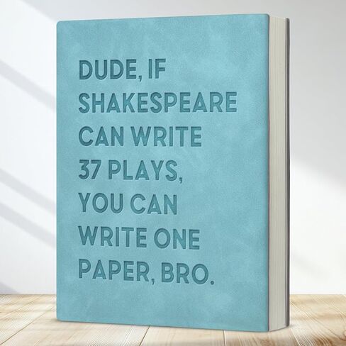 Funny English Notebook, Funny Literary Gifts for English Teacher Literature Lover, Middle School Teacher Classroom Teaching Journal - Blue in Saudi Arabia