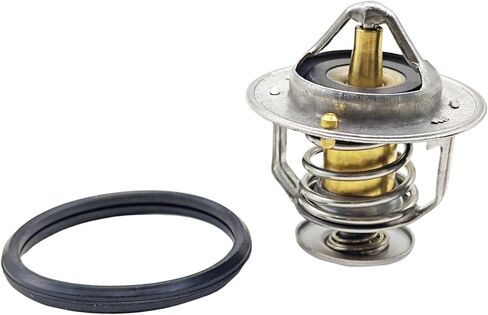 2 قطعة 25500-2GGA0 منظم حرارة مبرد المحرك يناسب 2015-2022 هيونداي/كيا 2.4L (2359CC) DOHC L4 هيونداي سانتا في سوناتا توكسون/كيا أوبتيما سورينتو سبورتاج 25500 2GGA0 in Saudi Arabia