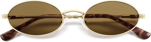 Retro Oval Cat Eye Sunglasses for Women Y2k Trendy Narrow 90s Sunnies Designer Sun Glasses AP3721 in Saudi Arabia
