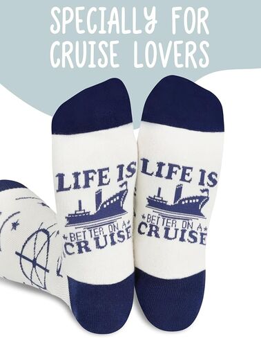 هدايا InnoBeta Cruise، تبادل هدايا الرحلات البحرية في أعياد الميلاد وعيد الميلاد، جوارب طاقم مقاس واحد in Saudi Arabia