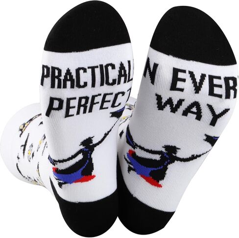 G2TUP Mary Musiacl Socks Mary Fans Gift Practically Perfect In Every Way Socks Maries Music Merch in Saudi Arabia