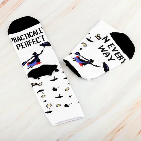 G2TUP Mary Musiacl Socks Mary Fans Gift Practically Perfect In Every Way Socks Maries Music Merch in Saudi Arabia