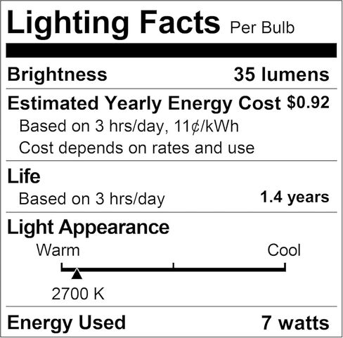 Creative Hobbies Box of 25 Light Bulbs - C7 Steady Burning - Transparent Multicolor - 7 Watt, Extended Life, Nickel Plated Candelabra Base - Great for Christmas Lights, Decorative Lights in Kuwait