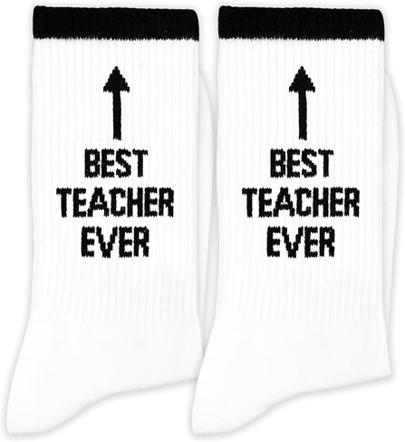 أفضل جوارب للمعلمين على الإطلاق - هدايا للمعلمين في أعياد الميلاد والكريسماس والتخرج. (149) in Kuwait