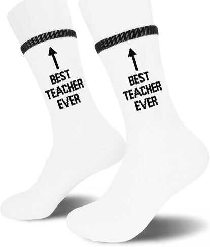 أفضل جوارب للمعلمين على الإطلاق - هدايا للمعلمين في أعياد الميلاد والكريسماس والتخرج. (149) in Kuwait