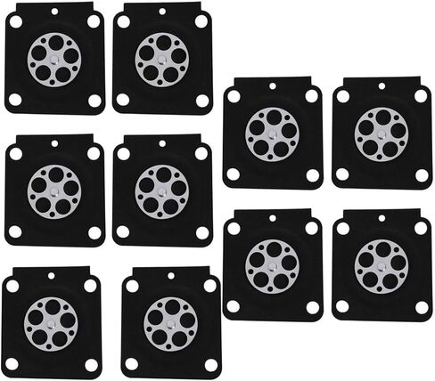 10PCS Carburetor Metering Diaphragm Carburetor Membrane Pads For Stihl 4314 121 4700 For Zama A015053 C1Q Carb Auto Accessories in Kuwait
