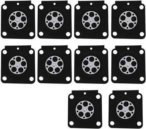 10PCS Carburetor Metering Diaphragm Carburetor Membrane Pads For Stihl 4314 121 4700 For Zama A015053 C1Q Carb Auto Accessories in Kuwait