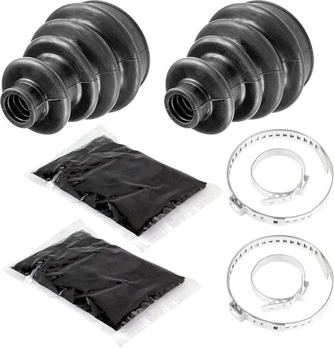 Caltric 2 Front Axle Inner CV Boot Kit Compatible with Polaris Magnum 330 4x4 2005-2006/2202826 in Saudi Arabia