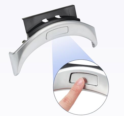 غطاء مفتاح زر تحرير صندوق وحدة التحكم المركزية الأمامية متوافق مع مرسيدس بنز C300 C350e C43 C63 AMG W253 GLC43 AMG GLC300 GLC350e 2015-2019 لاستبدال A2056803407 2056803711 in Kuwait