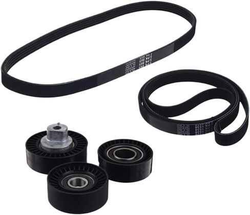 Engine Timing Belt Tensioner Pulley Replacement Kit 11281437475 11281706545 Compatible With Car E46 E39 E38 X5 E53 Z3 E36 in Saudi Arabia