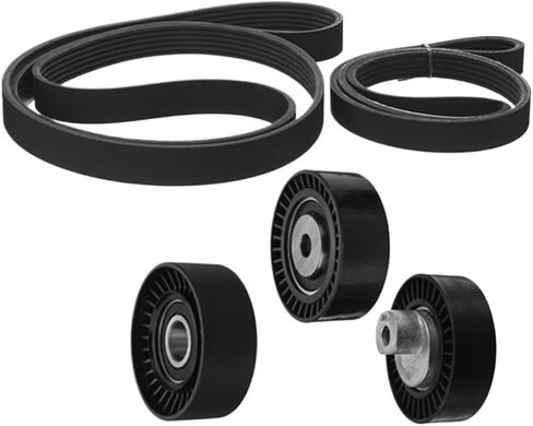 Engine Timing Belt Tensioner Pulley Replacement Kit 11281437475 11281706545 Compatible With Car E46 E39 E38 X5 E53 Z3 E36 in Saudi Arabia