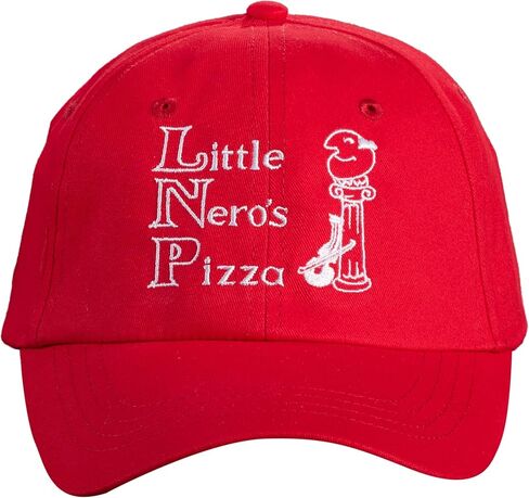 Little Nero Pizza Hat 90s Kevin Christmas Movie Red Adjustable Hat in Saudi Arabia