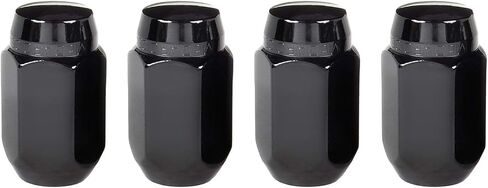 McGard 64072 Chrome/Black Cone Seat Lug Nut Set, (Set of 4) in Saudi Arabia