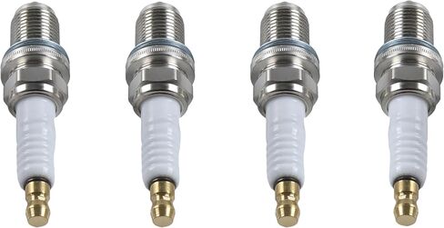 4PCS MIU11020 XC92YC Spark Plug Compatible with JD Z335E Z335M Z345M Z345R Z355E Z355R Z375R Models in Saudi Arabia