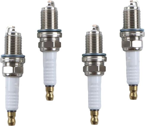 4PCS MIU11020 XC92YC Spark Plug Compatible with JD Z335E Z335M Z345M Z345R Z355E Z355R Z375R Models in Saudi Arabia