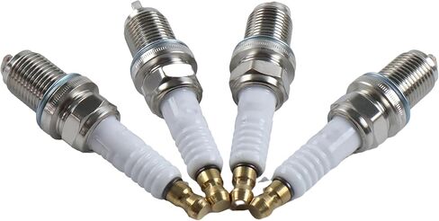 4PCS MIU11020 XC92YC Spark Plug Compatible with JD Z335E Z335M Z345M Z345R Z355E Z355R Z375R Models in Saudi Arabia
