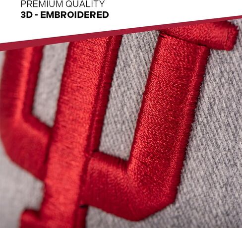 Desert Cactus Indiana University Baseball Hat Hoosiers Bloomington Brimmed Embroirderd Hats Cap Adjustable Cloth Strap Adult (Style B1) White in Saudi Arabia